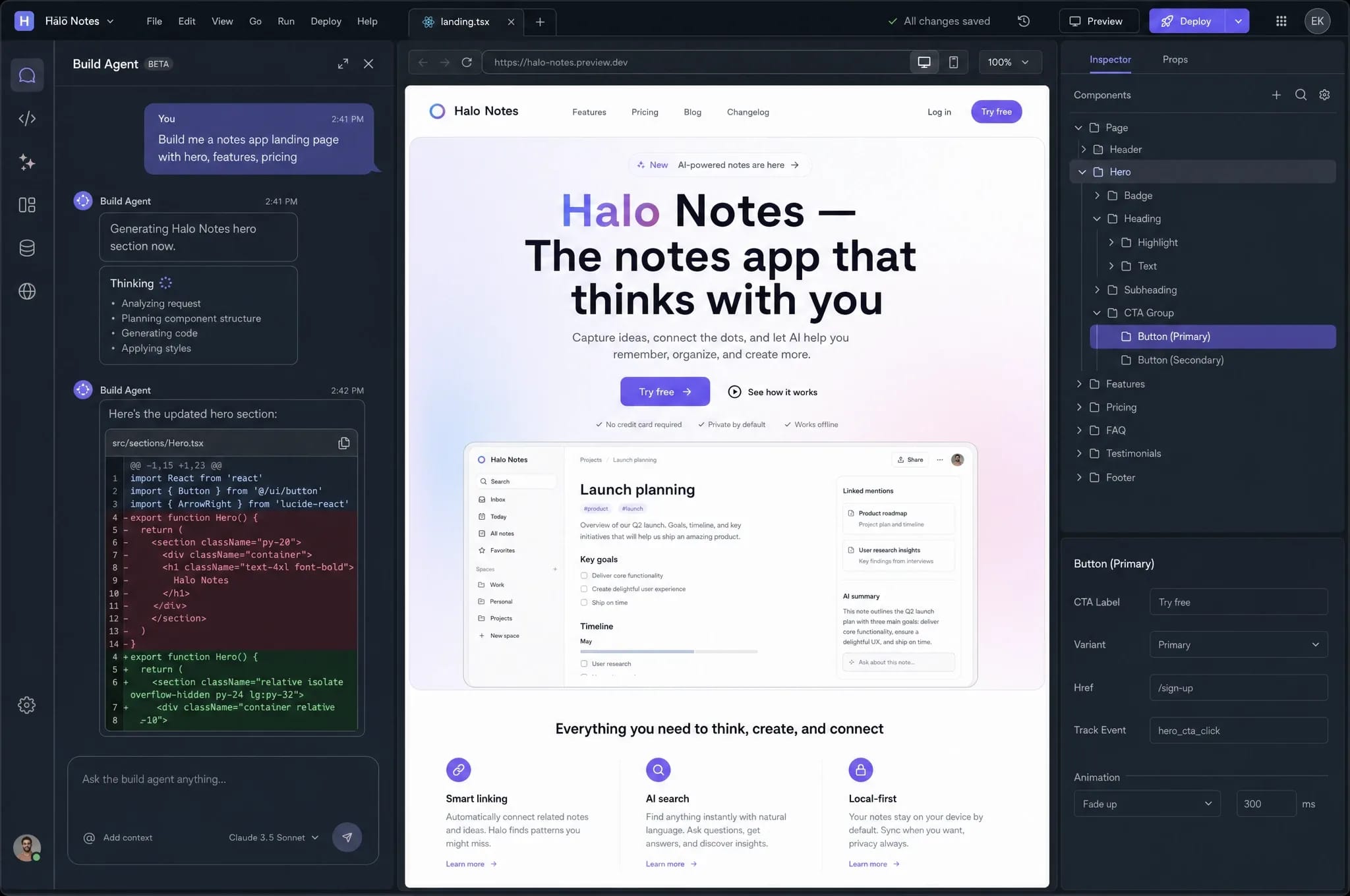 BuildAI screenshot