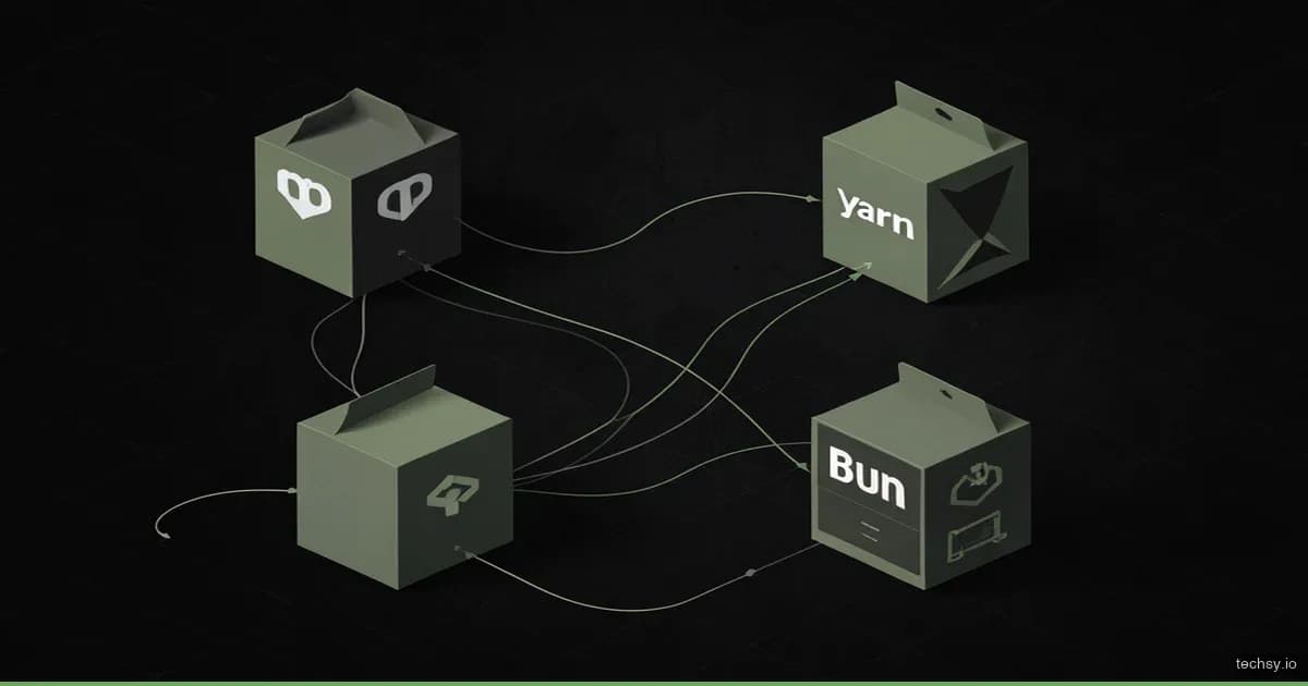 npm vs Yarn vs pnpm vs Bun: المقارنة الشاملة 2026