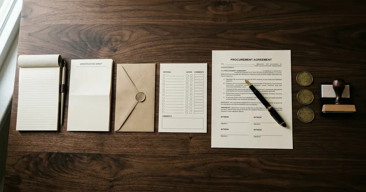 Custom Software Procurement: A Buyer's 2026 Playbook in 7 Steps