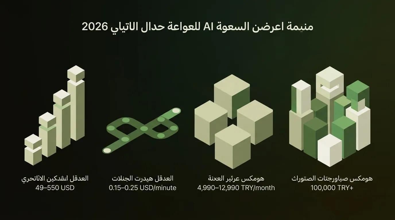 أسعار مراكز الاتصال بالذكاء الاصطناعي 2026: مقارنة السوق