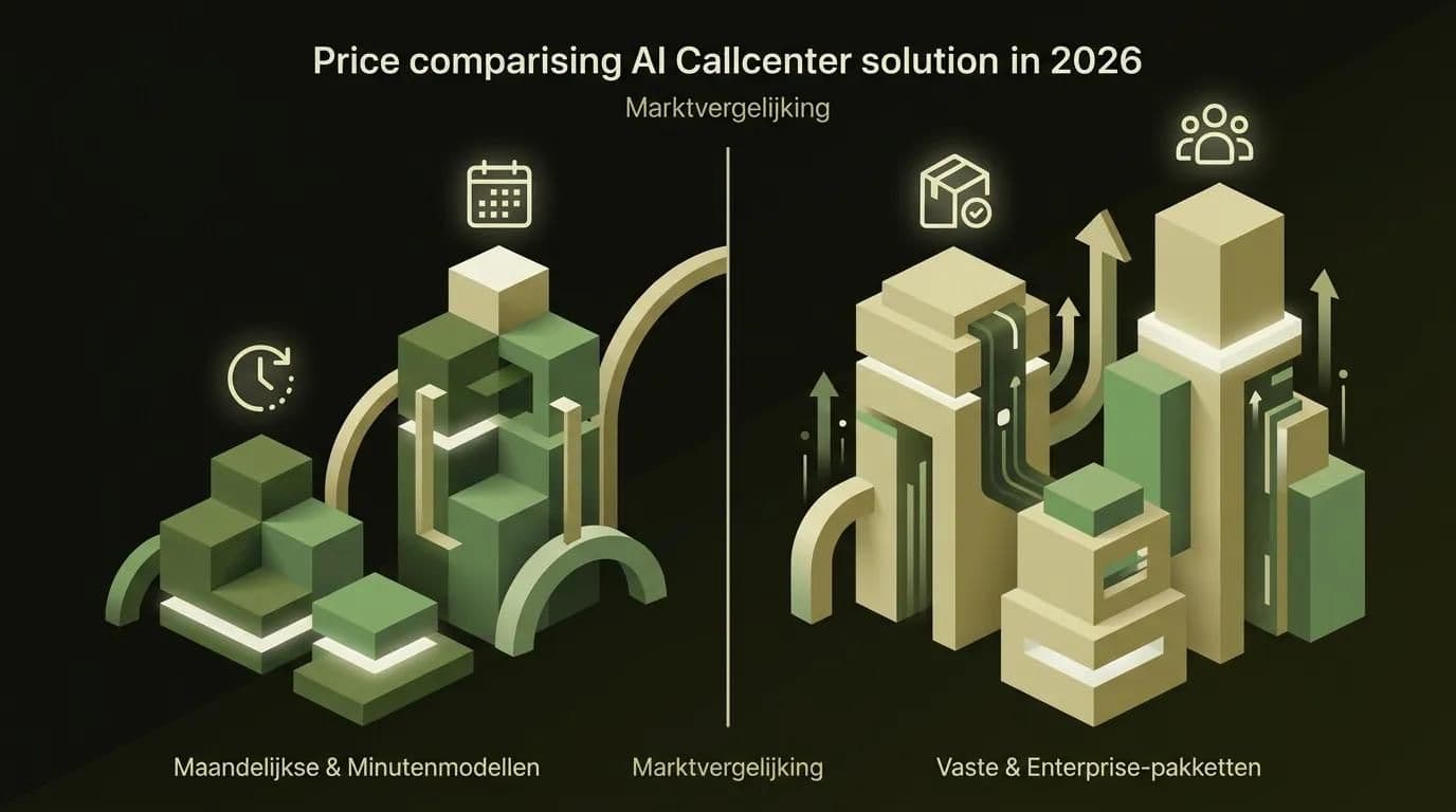 AI-Callcenterprijzen 2026: Marktvergelijking